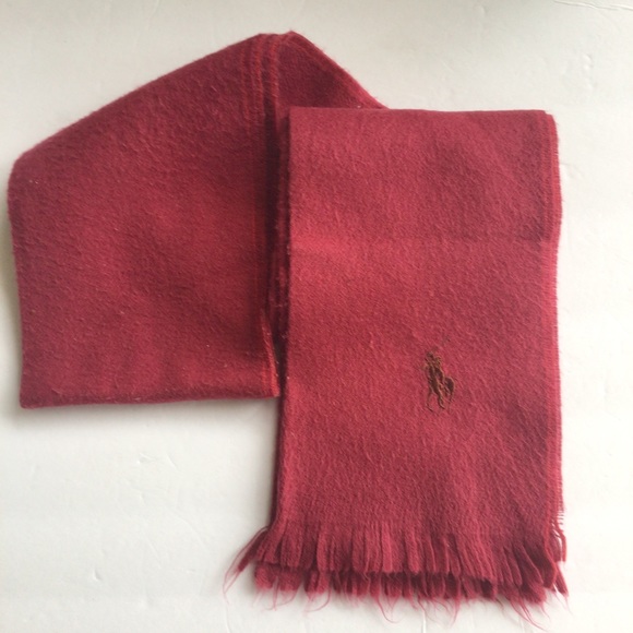 POLO BY RALPH LAUREN VINTAGE SCARF UNISEX - Picture 10 of 10